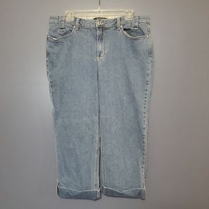 Womens Chadwicks Capri Jeans